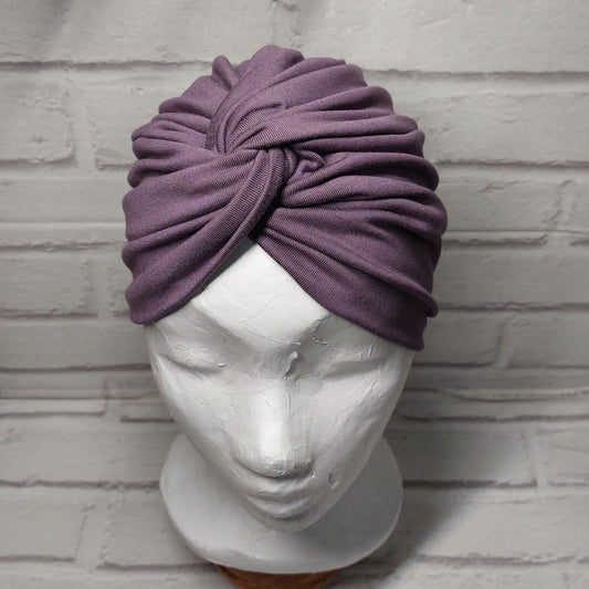 Bamboo Turban - Mauve