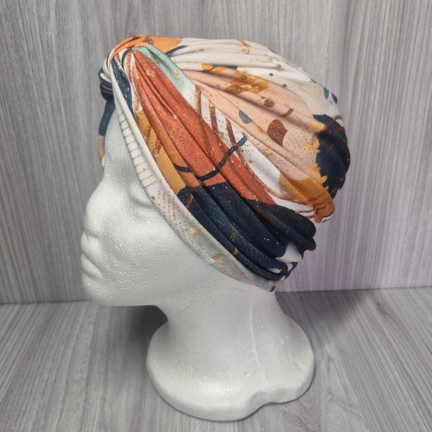 Bamboo Turban - Abstract Multi