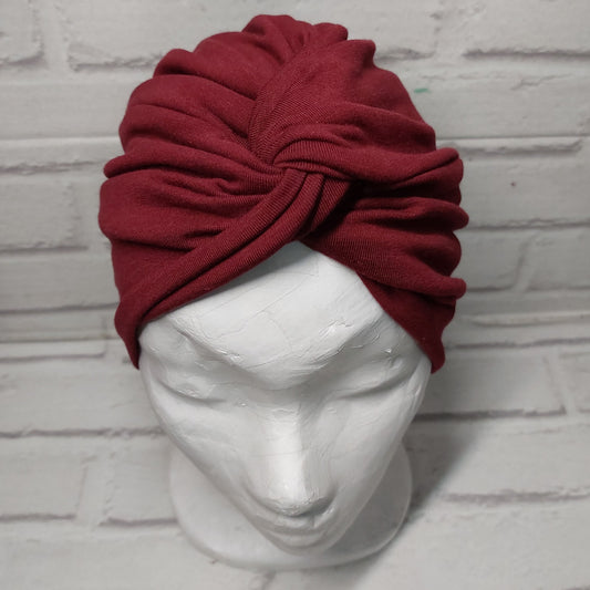 Bamboo Turban - Wine