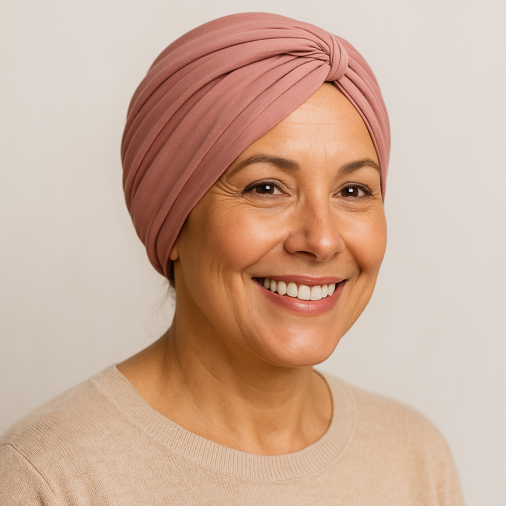 Soft Pink Turban