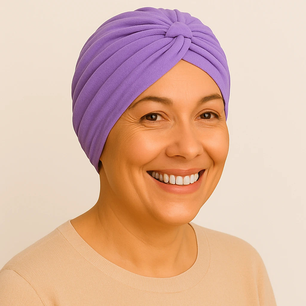 Mauve Turban