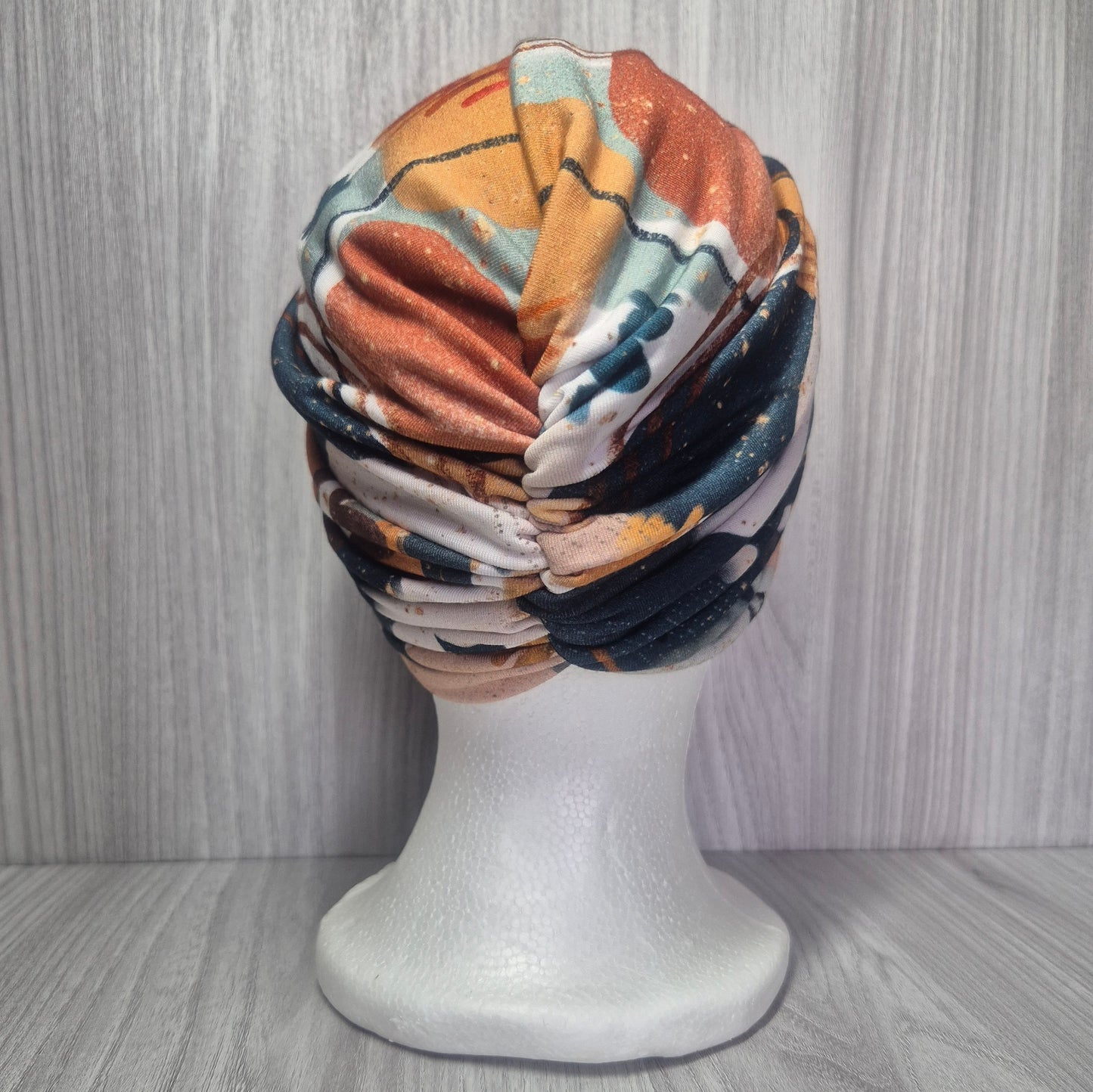 Bamboo Turban - Abstract Multi