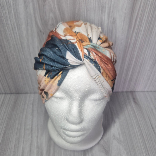 Bamboo Turban - Abstract Multi