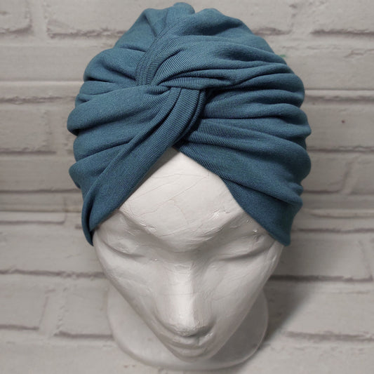 Bamboo Turban - Denim