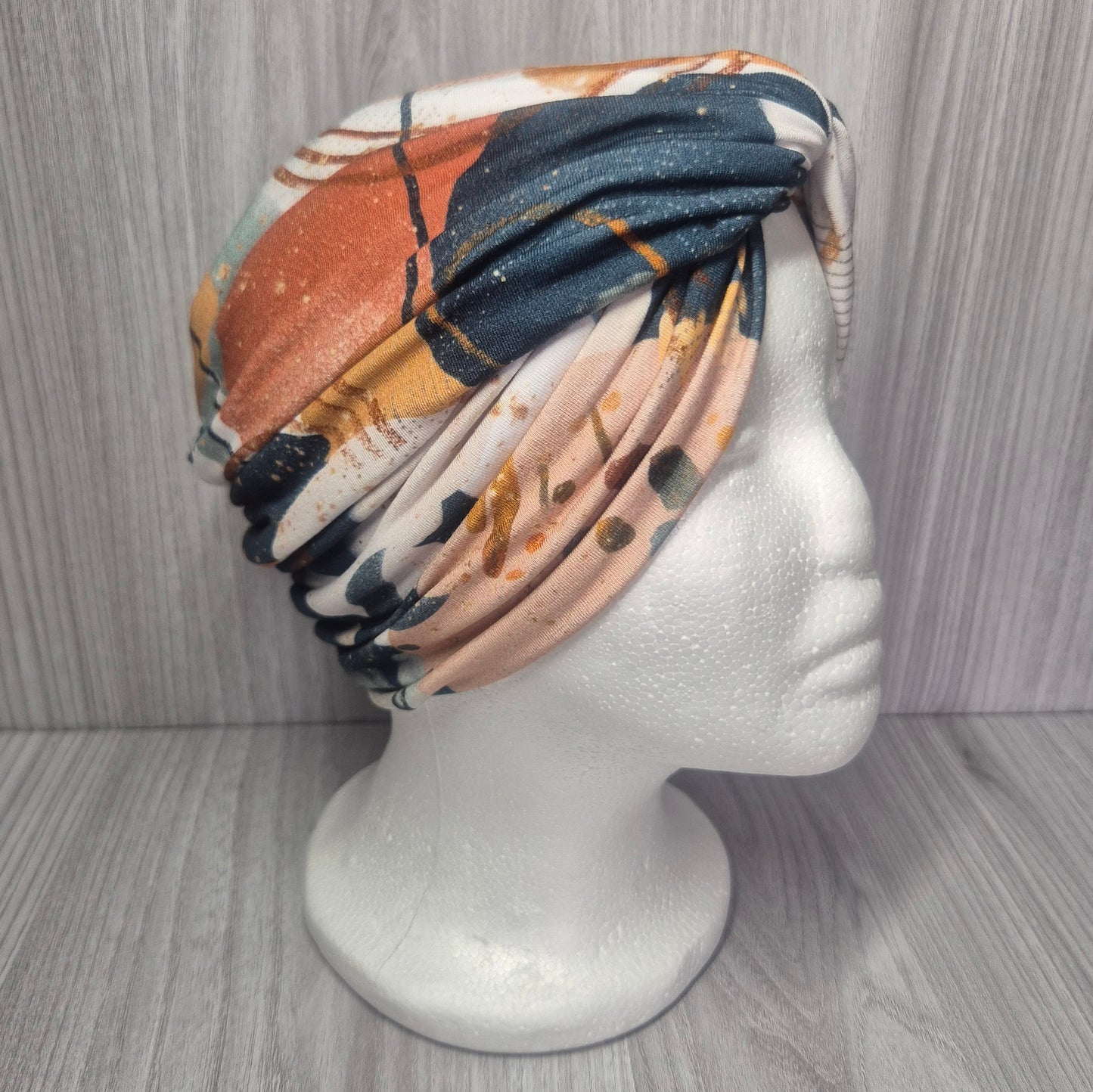 Bamboo Turban - Abstract Multi