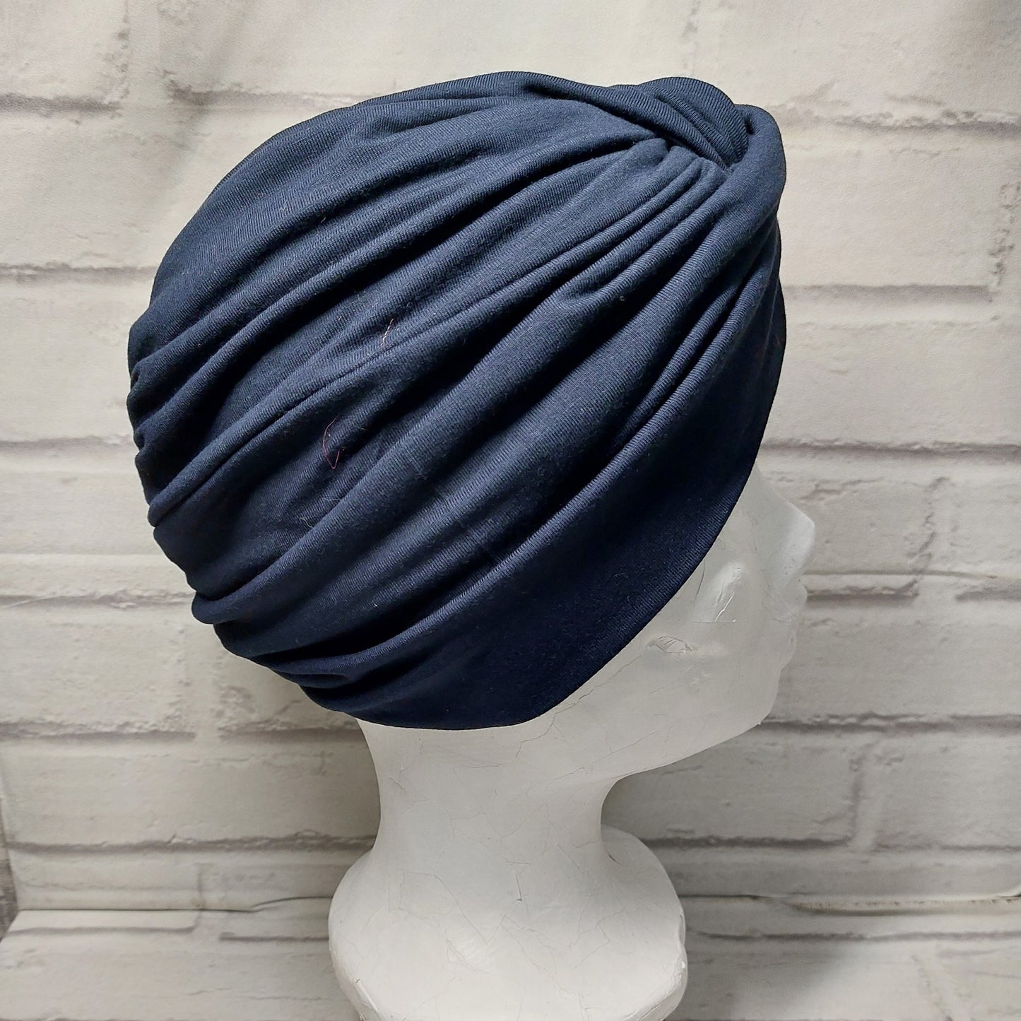 Bamboo Turban - Navy